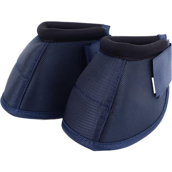 Botas De Campana Para Caballos Tela Oxford Resistencia Al Desgaste CóModas Transpirables Botas Protectoras Para Cascos De Caballos S Azul Oscuro-image