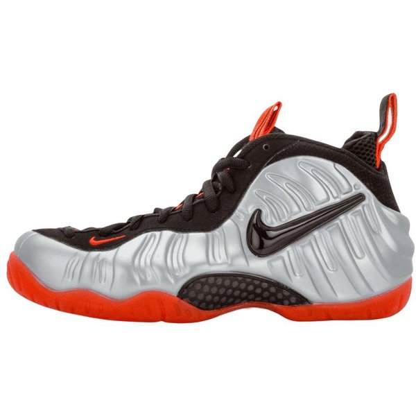 Nike Air Foamposite Pro Crimson Brillante 624041-016 43 Gray-image
