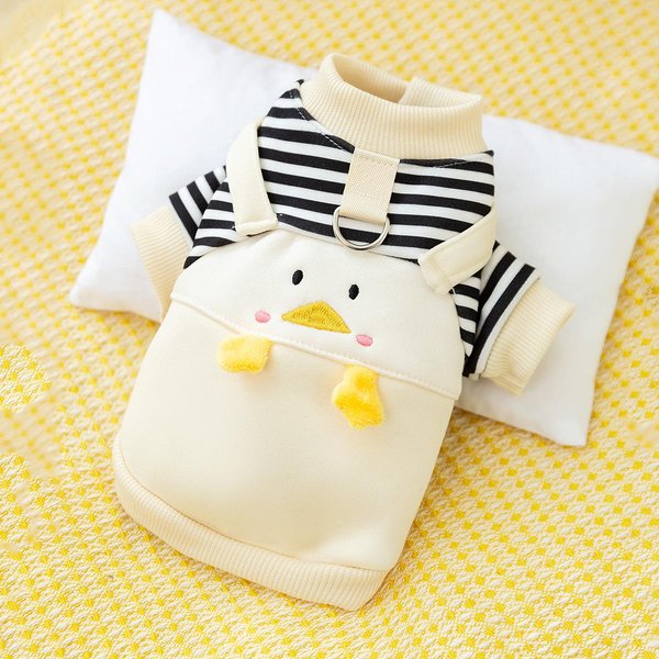 Gato OtoñO/Invierno Dibujos Animados Lindo Tirantes Sudadera Con Capucha De Dos Patas Perro Ositos De Peluche Gato Sin Pelo Mascota Ropa Para Gato XXL (Recommended Weight 15-10 Kg)-image