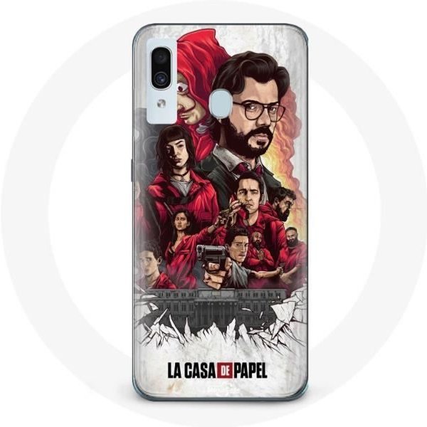 Funda Para Samsung Galaxy A20E La Casa De Papel PóSter Arte-image