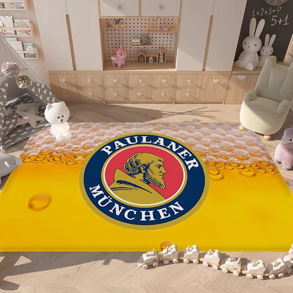 Niemieckie Piwo Paulaner Dywanik Do Przedpokoju Zmywalny AntypośLizgowy Dywanik Do Salonu Strefa Sofa KrzesłA Dywanik Kuchenny Wycieraczka Dywanik 40X120 Cm-image