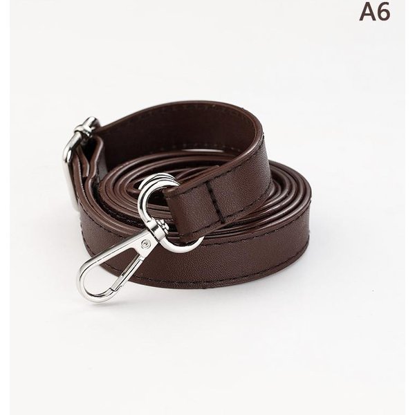 Akcesoria Do Torebek 130 Cm DłUgośCi Regulowany Pasek Do Torby Ze SkóRy PU Do Noszenia Na Ramieniu 1,8 Cm SzerokośCi Pasek Na Ramię Zamienny Black-image