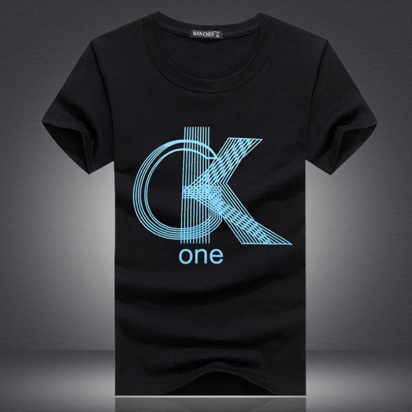 Gmxia BawełNiany T-Shirt Z KróTkim RęKawem MęSki Modny LuźNy Z PółRęKawem Z Nadrukiem Xxxl-image