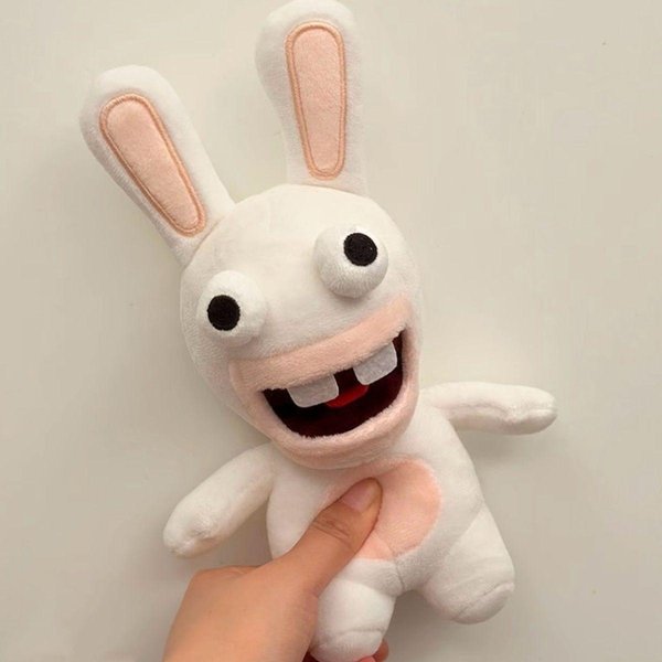 Nuevo Lindo Dibujo Animado Conejo Loco Peluche Juguete Para Dormir Divertido Conejo Orejas Largas MuñEco Juguete Regalo PeriféRico-image