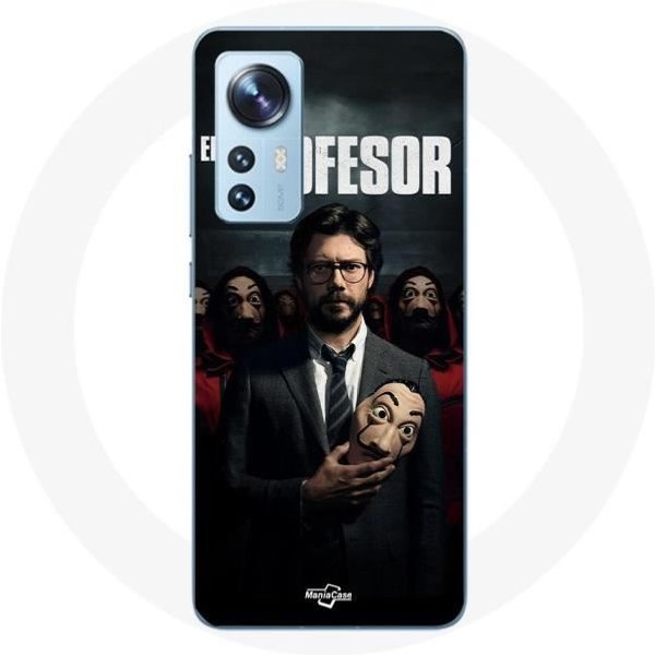 Funda Para Xiaomi Mi 12 / 12X La Casa De Papel El Profesor-image