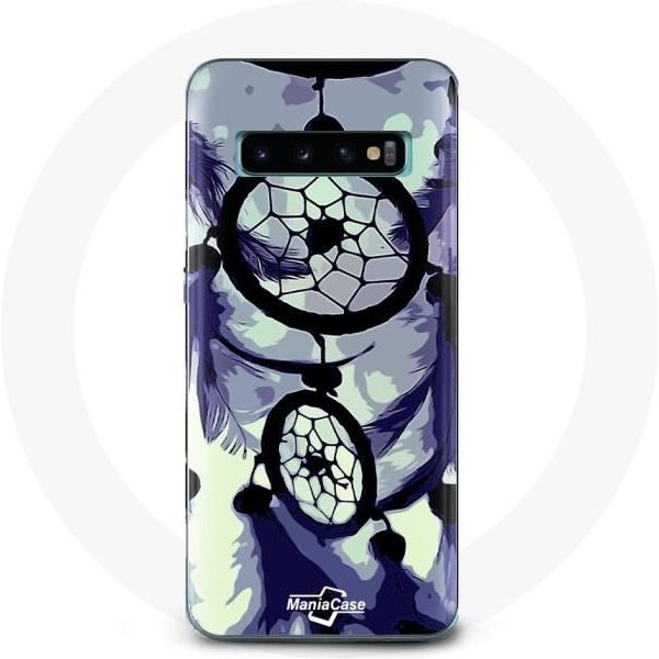 Funda Para Samsung Galaxy S10 Edge AtrapasueñOs Morado Gris Y Negro-image