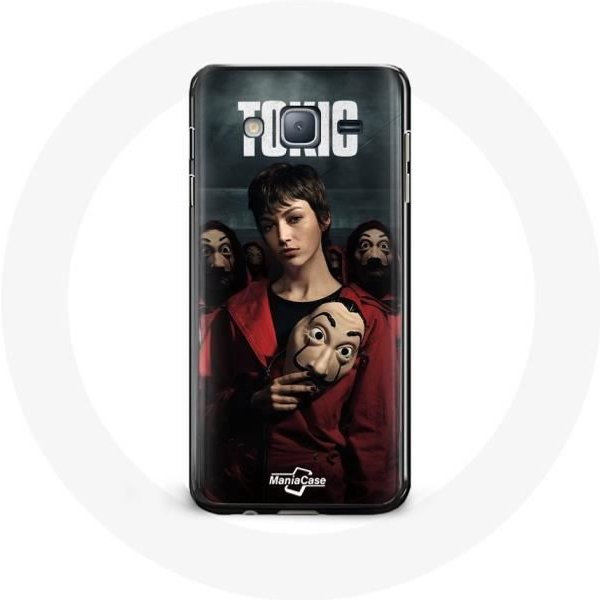 Funda Para Samsung Galaxy J3 2016 Plus La Casa De Papel Tokyo MáScara-image