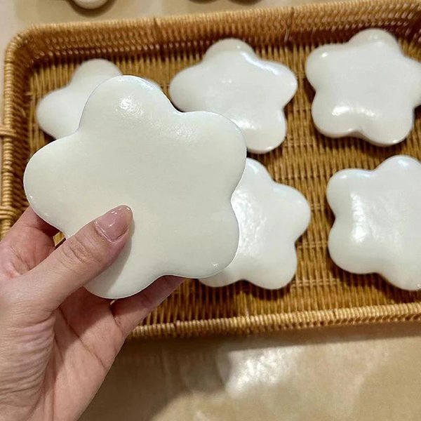 Kawaii Gwiazdka Squishy ŚCiskana Fidget Zabawka Powolny PowróT Mokra MięKka Przyssawka Szczypta Palcem Anty-Stresowa OdprężAjąCa LęK Zabawka-image