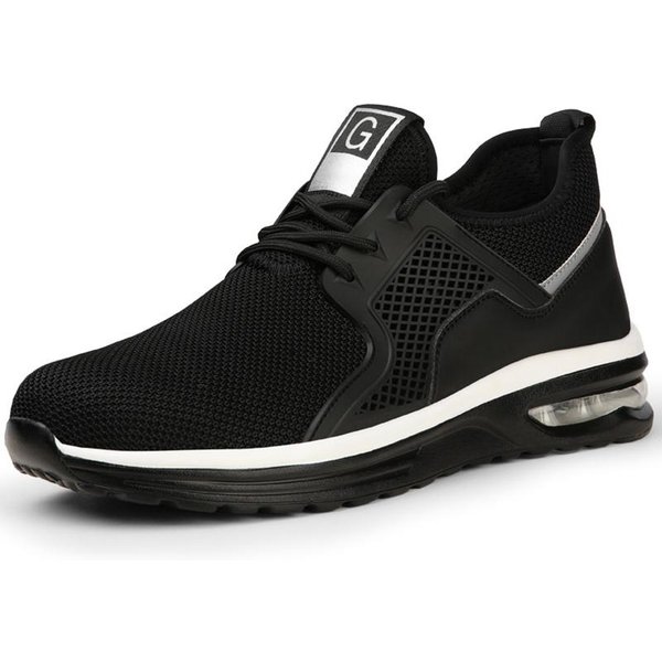 Buty Robocze Robocze MęSkie Damskie Trampki Letnie OddychająCe Niezniszczalne Buty Buty Robocze Ze Stalowymi Noskami Antyprzebiciowe Buty Robocze 38-image