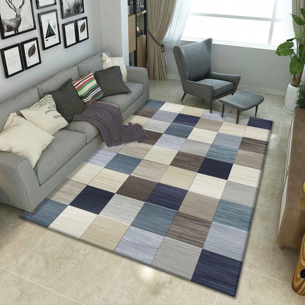Nowoczesna Luksusowa Dekoracja Salonu DużY Dywan Biurowa WykłAdzina Do Salonu Dywany Abstrakcyjne Do Sypialni WystróJ Domu Mata PodłOgowa AntypośLizgowa 80X120Cm 31.5X47.2In-image
