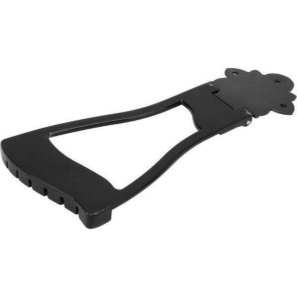 Cordal De Guitarra Trapezoidal De 6 Cuerdas, Accesorio De Metal Para Instrumento, Pieza De Repuesto, Color Negro-image