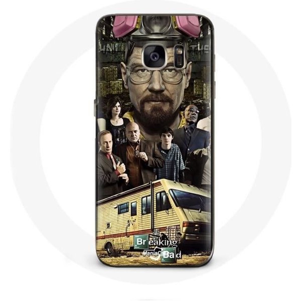 Coque Pour Samsung Galaxy S7 Edge Breaking Bad Heisenberg Equipages-image