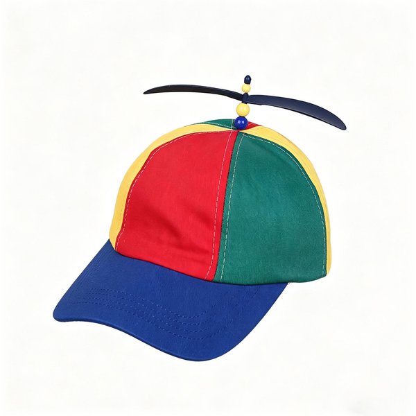 Urocza KreskóWkowa Czapka Baseballowa Ze ŚMigłEm Color Block Styl Wiosenny Wiosenny Kapelusz PrzeciwsłOneczny Wygodna Outdoorowa Codzienna Czapka Z Daszkiem M (56-58CM)-image