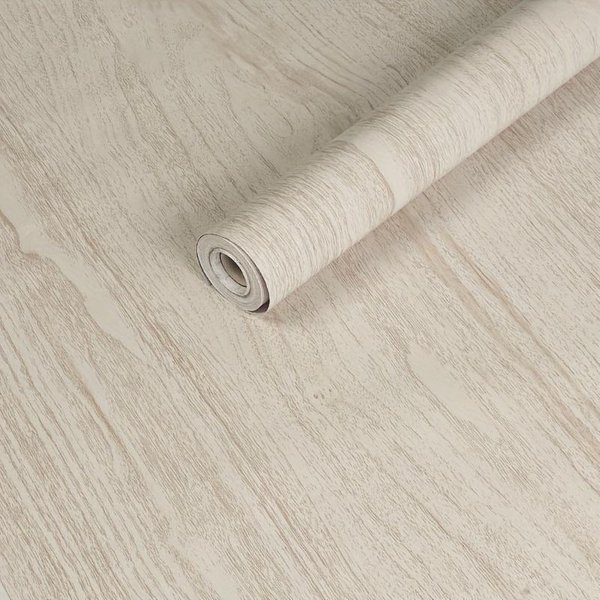 1 Rollo De Papel Pintado Autoadhesivo Con PatróN De Madera Vintage (17.7 * 393.7In) - Pelar Y Pegar Para Una AplicacióN FáCil 10M-image