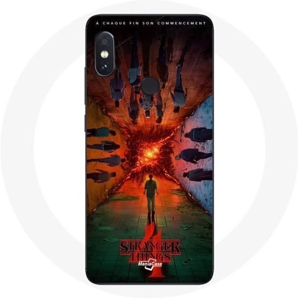 Funda Para Xiaomi Redmi Note 5 Pro Stranger Things Temporada 4 PóSter Tripulaciones De La Nueva TeoríA-image