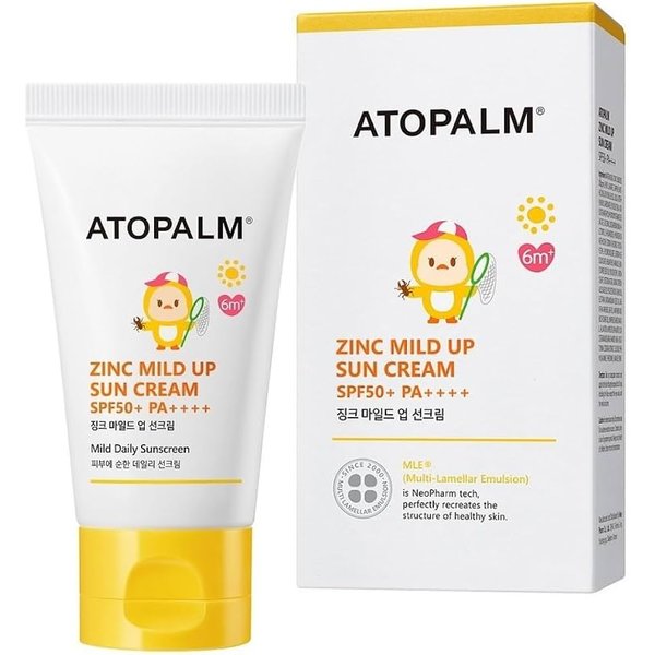 Atopalm Crema Solar Suave Con Zinc Up SPF50+ Pa++++ 65G Tienda AutÉNtica-image