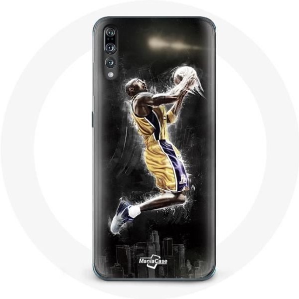 Funda Para Huawei P20 Pro - Kobe Bryant 24 - ProteccióN RíGida - Negra - Mixta - Adulto-image