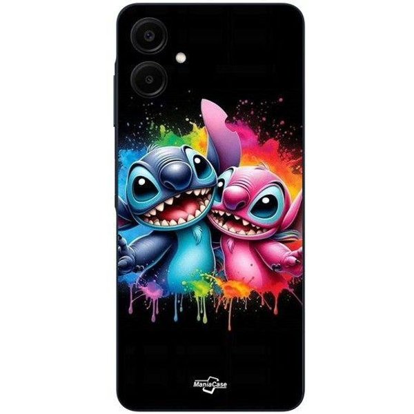 Coque De TéLéPhone - Maniacase - Samsung Galaxy A06 - Silicone - Souple - Coloré Negro-image