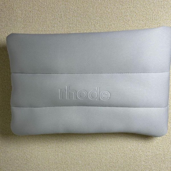 Bolsa Organizadora De Maquillaje Estilo Rhode Hailey, Neceser, Organizador De Maquillaje, Neceser CosméTico, Estuche De Maquillaje 32X19CM Gris-image