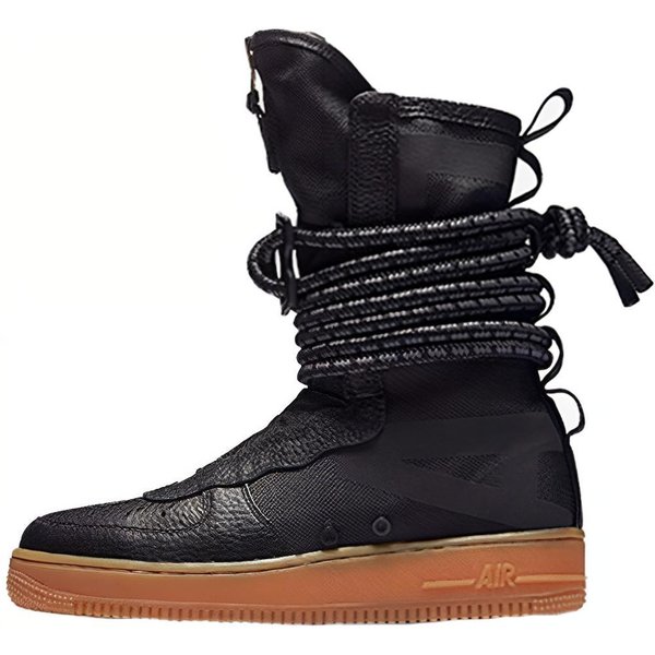 Nike Sf Air Force 1 High Czarne Z Gumową Podeszwą Damskie AA3965-001 36-image