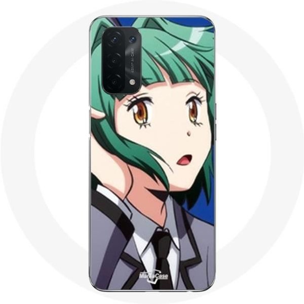 Funda - Maniacase - Oppo A74 5G - Negra - Anime Assassination Classroom - Flexible Negro-image