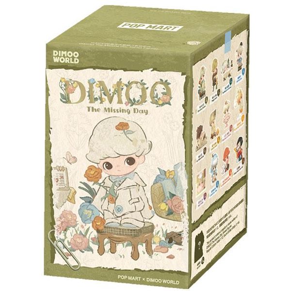 POP Mart Dimoo Seria BrakująCy Dzień Figurki Blind Box (Pojedyncze Opakowanie / Zestaw 12-CzęśCiowy)-image