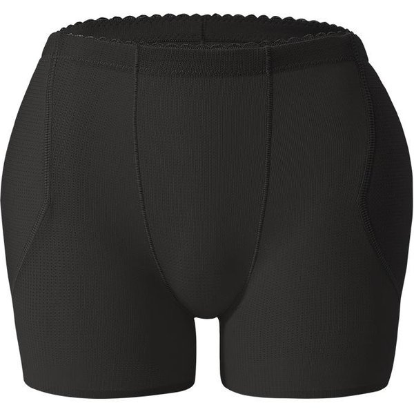 Bragas Para Mujer Sin Costuras Levanta GlúTeos Almohadillas Para Cadera Realzador Ropa Interior Braguita Acolchada Moldeador Corporal Corsé Push Up Levanta Pompis 3Xl&1Pc Black-image