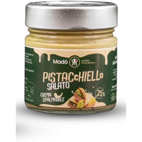 Krem Pistacjowy Solony 25% Mado 200G WłOchy WłOska Pasta Pistacjowa Solona-image