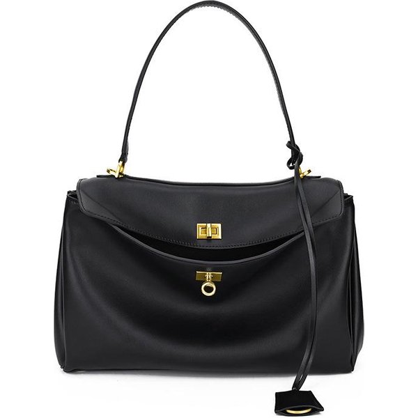 2026 Bolso Tote Nuevo Bolso De Cuero Para Mujer Estilo Perezoso Bolso De Mano Bolso De Axila Gran Capacidad Bolso Cruzado De Hombro 29X10X20Cm-image