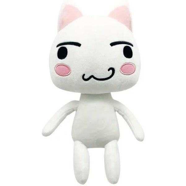 28Cm/11.02In Kawaii Toro Inoue Kot Pluszowa Zabawka MięKki Anime KreskóWka Zwierzę Lalka Dekoracje Pokoju Prezent Urodzinowy BożOnarodzeniowy Gray-image