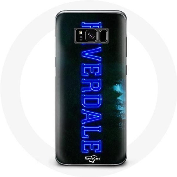Funda Para Samsung Galaxy S8 Plus Riverdale Serie Logo Azul-image