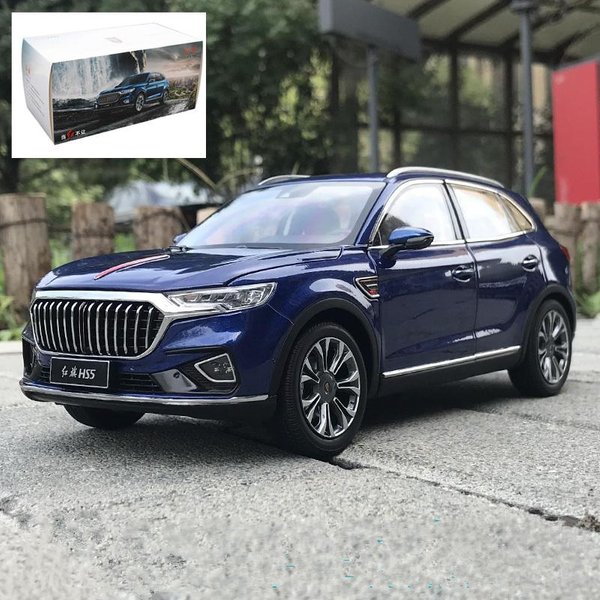 1/18 Hongqi Hs5 SUV Model Samochodu Ze Stopu Metal Diecast Pojazd Terenowy Model Samochodu Wysoka Symulacja Kolekcja Zabawka Dla Dzieci Prezent Dekoracja-image