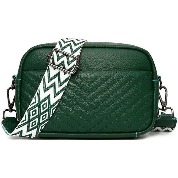 Bolso De Mujer De Cuero Genuino Nuevo Bolso De Moda Para Mujer Bolso Bandolera Sencillo De Un Solo Hombro Cuero Vacuno De Capa Superior Bolso Cuadrado Gray-image