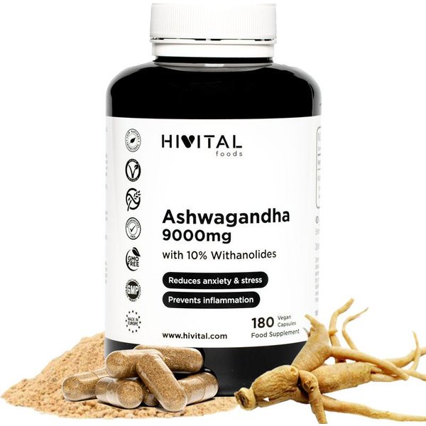Ashwagandha 9000 Mg | 180 CáPsulas Veganas-image