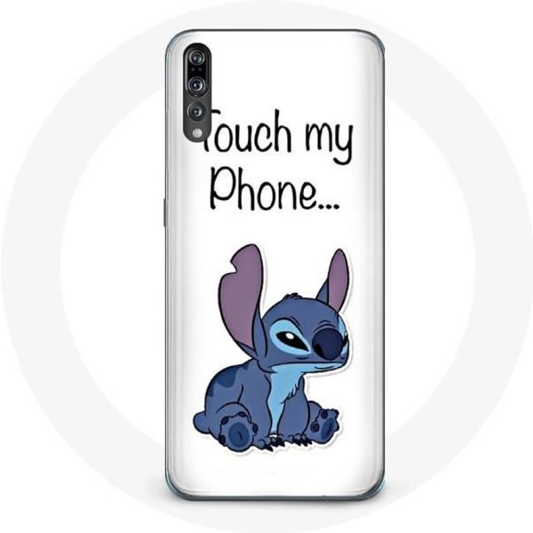 Coque Pour Huawei P20 Pro Lilo Et Stitch Mignon Fond Blanc-image