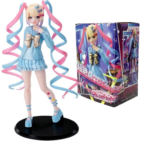 Needy Girl Overdose Figura Anime Pop Up Parade Kangel Figuras De AccióN Uploader Virtual ColeccióN PVC Modelo De Pie Adorno Juguete-image