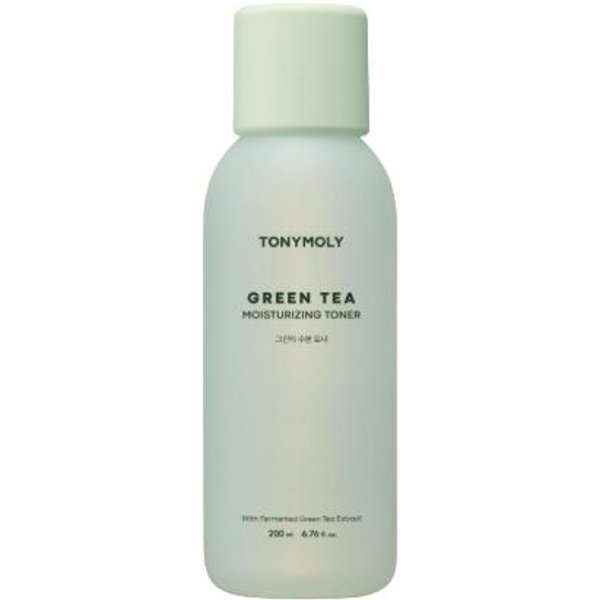 Tonymoly The Chok Chok Green Tea Watery Skin Care SET De 2 (TóNico + LocióN) #Toner 200Ml-image