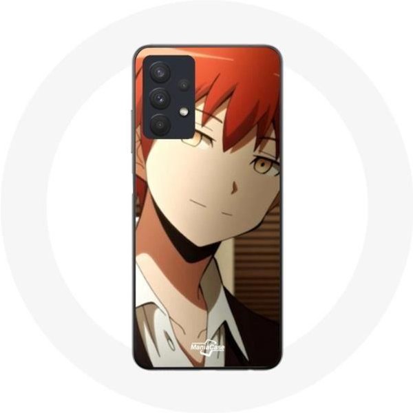 Funda Para Samsung Galaxy A32 5G - Maniacase - Karma Akabane - Flexible - Anime Y Manga - Blanco-image