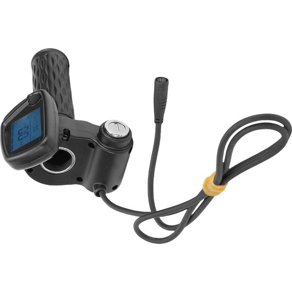 Acelerador Con Pantalla Integrada, 48V Acelerador Con Pantalla LCD De Repuesto Para Motos De Cross EléCtricas 01 Y 01 Manillar De Acelerador Con Pantalla-image