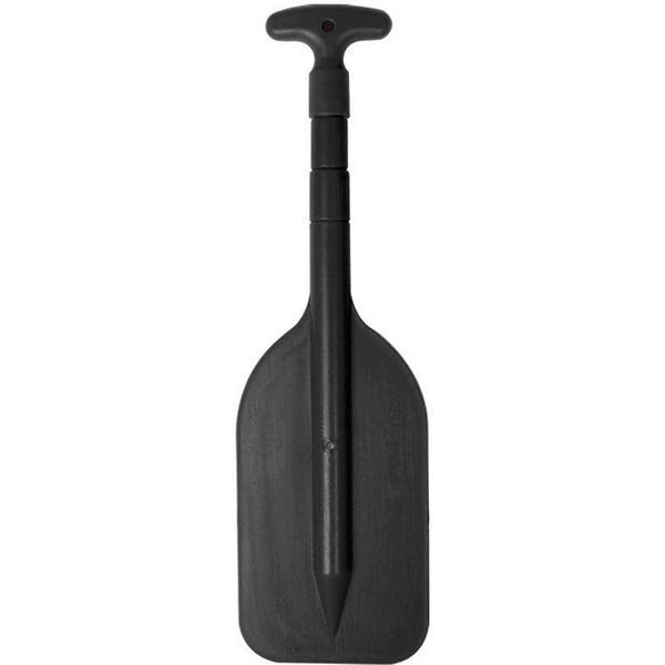 Teleskopowe WiosłO Kajakowe Rafting WiosłO Do łOdzi WiosłA Kajakowe Plastikowe WiosłA Do łOdzi Ze Stopu Aluminium 53-108,5 Cm Czarny-image