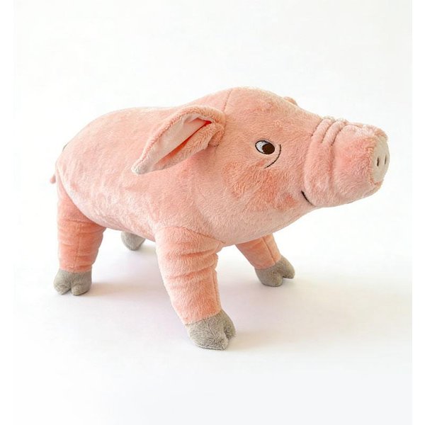 Juguete De Peluche De Cerdo Lindo De 25/40/60 Cm MuñEca De Peluche De Cerdo De Dibujos Animados Animal De Peluche Suave MuñEca De Cerdo DecoracióN De HabitacióN Del Hogar Regalo De CumpleañOs 60Cm-image
