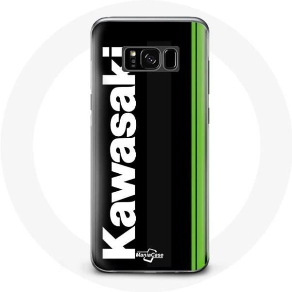 Funda - Kawasaki - Samsung Galaxy S8 - Negra - RíGida - ProteccióN-image