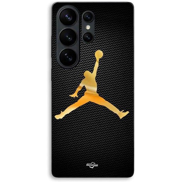 Etui Dla Samsung Galaxy S26 Ultra Logo Jordana 23 Nike KoszykóWka Kolor ZłOty Maniacase Czarny-image