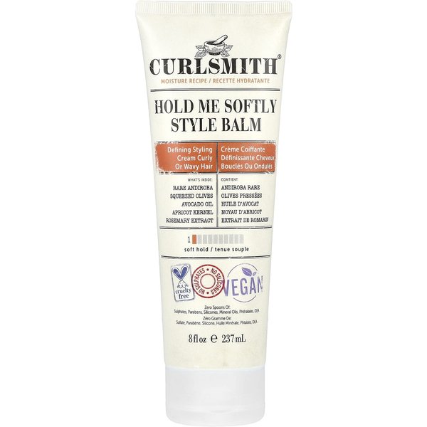 Curlsmith, BáLsamo De Estilo Hold Me Softly, 8 Fl Oz (237Ml) White-image