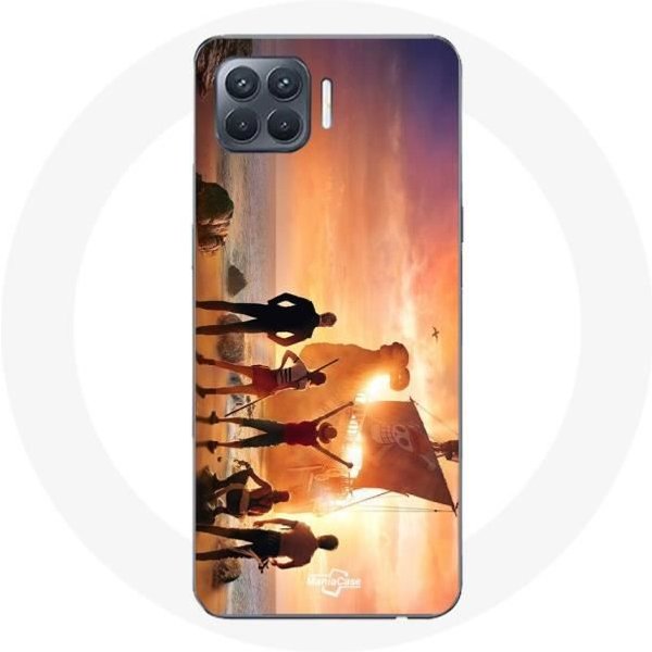 Funda - Maniacase - Oppo A93 - One Piece PóSter Tripulaciones Temporada 1 - Flexible - Negro-image