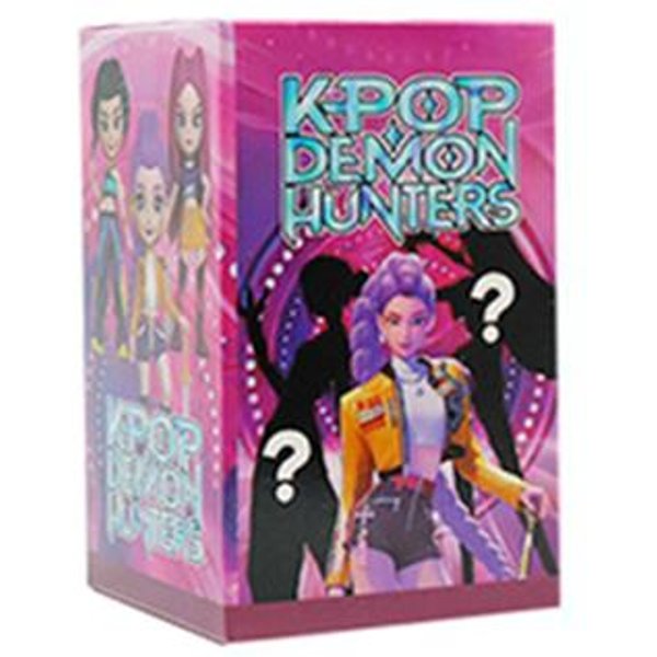 Anime Kpop ŁOwca DemonóW Tajemnicze PudełKo Rumi Mira Zoey Sussy Lalka Lalka Dekoracja Biurka Tajemnicze PudełKo BożE Narodzenie Prezent Urodzinowy Pink-image
