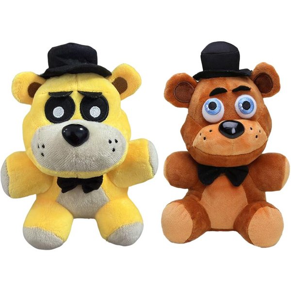 Fnaf Peluche Noche En Freddy Fnfa Juguetes De Peluche Lindos MuñEca Oso Bonnie Foxy Dibujos Animados MuñEcos Rellenos Juguetes De Freddy Para NiñOs Regalos Para Fans-image