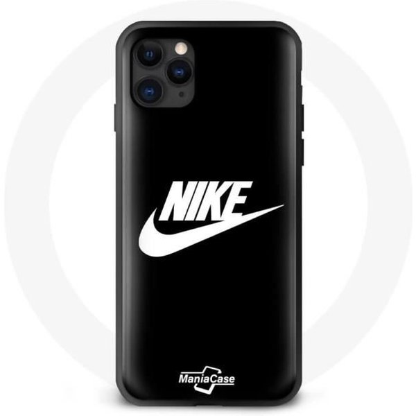 Funda De TeléFono - Maniacase - Iphone 13 Pro - Logo Nike - Blanco - Flexible Blanco-image