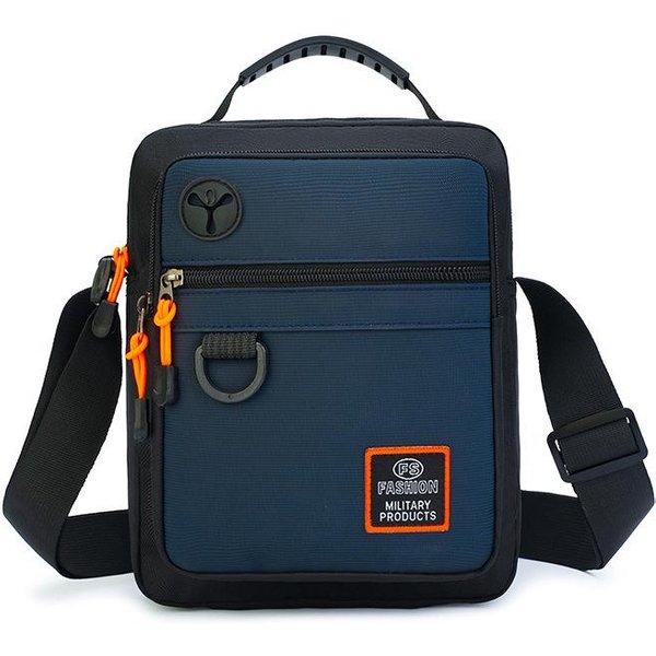 Torba Na Ramię MęSka Codzienna MęSka Torba Crossbody Oxford Lekka Biznesowa Torebka Modna Outdoorowa Plecak Sportowy Black-image