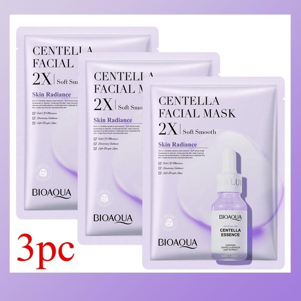 Bioaqua Maska Do Twarzy Z Centellą I Kolagenem NawilżAjąCa OdśWieżAjąCa Maseczki W PłAchcie Maska Do Twarzy Z Kwasem Hialuronowym Produkty Do PielęGnacji SkóRy-image